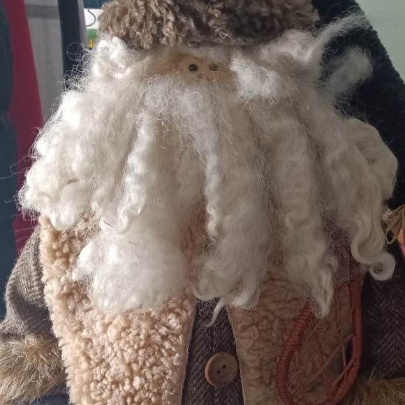 ANTIQUE Christmas Santa Decoration Doll - Picture 4 of 5